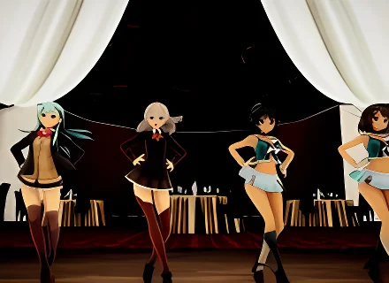 ワカメちゃん化艦これ4人でGIRL CRUSH Oppa, Do you trust me