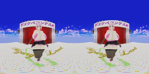 【VR MMD】リズミカルに歩く 巡音ルカ