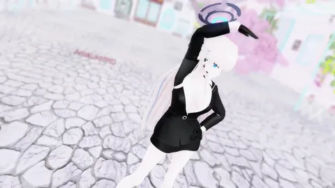 [Blue Archive MMD] Bo Peep Bo Peep - Toki [R18]