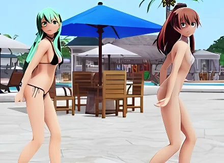 【MMD艦これダンス】鈴谷と熊野でLove Me If You Can