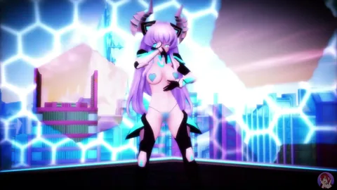 MMD Neptunia Rei Ryghts / Gishinanki