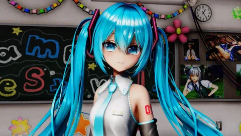ミクちゃんと「いっしょにトレーニング」