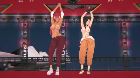 [Koikatsu MMD] Good Luck - AOA