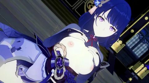雷電将軍のおっぱいビンタ（改訂版）