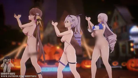 Honkai Star Rail : Sushang - Silver Wolf - Bronya 【Happy Halloween 】