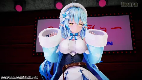 雪花ラミィ 腰へこ ちん媚びダンス