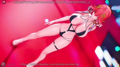 【MMD 鸣潮 】《(Changli  泳装长离)》~《Put Your Hands Up For Detroit》