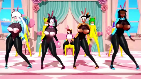 【KKS】ガラルジムリーダー達がGHOSTDANCE(DANCE part)【FUTA】