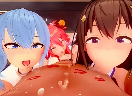 【KK Non VR】ホ〇ライブ全身リップ