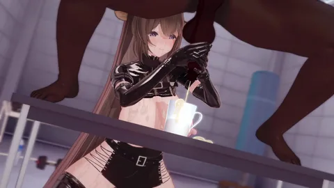 Kashino handjob (Azur Lane Koikatsu)