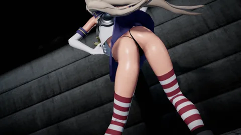 【MMD】島風 Bass Knight