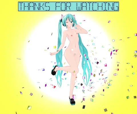 初音ミク　レモンメロンクッキー（全裸版_規制無し）