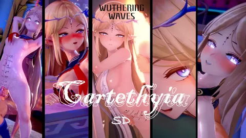 【NTR】カーテシアがエロ番組で機械固定されながら乱交される姿を公開