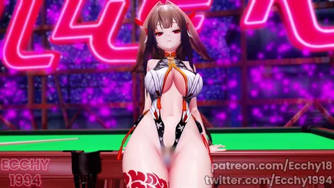 【MMD Shorts】 Zenless Zone Zero [Thicc] Ye Shunguang - UwU Funk [Ecchy Version]