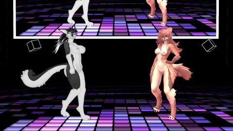 VRChat Furry MMD - Lip & Hip【R18】