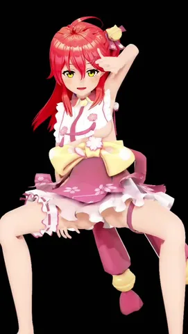 Sakura Miko [ HOLOLIVE MMD R-18 ] ザムザ 