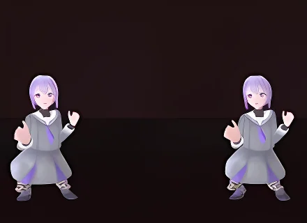 [VR]雫ゆかりのタイプビートダンス
