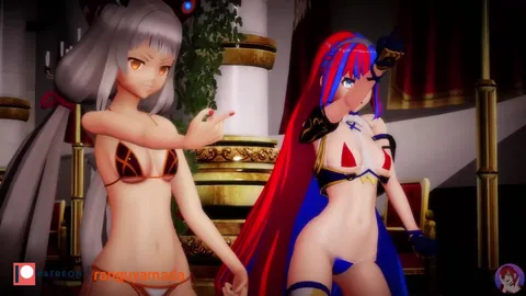 MMD Nia x Alear Kiss Me
