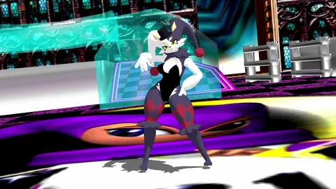 Dupin (Palworld) MMD Poker Face