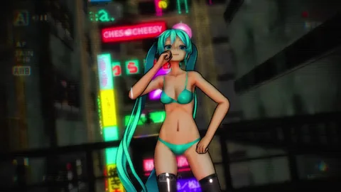 Miku's Baddest Rainy Alley