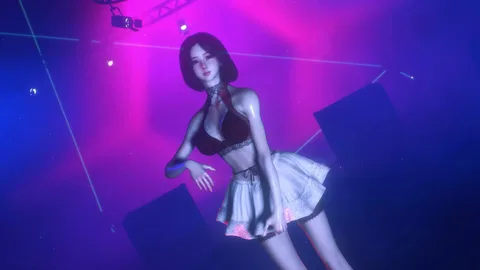 Nana - Nekkoya(pick me) 私の光になって、NEKKOYA VR180 MMD-Dance
