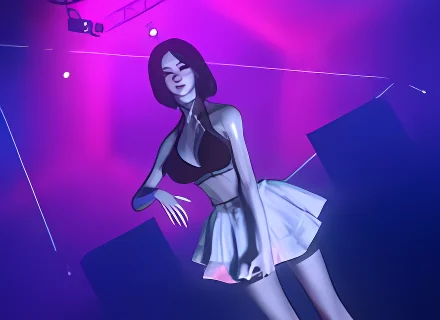 Nana - Nekkoya(pick me) 私の光になって、NEKKOYA VR180 MMD-Dance