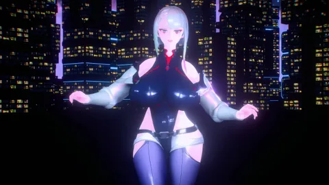 [ VAM MMD ] hyolyn - one way love (Edgerunners - Lucy)