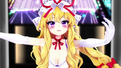 【東方MMD】八雲紫「美少女無罪♡パイレーツ」ミニスカVer