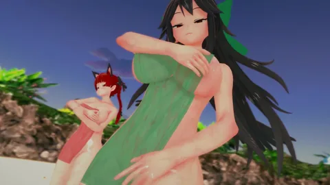 おりんくうが布一枚でKiss me 愛してる【紳士向け東方】