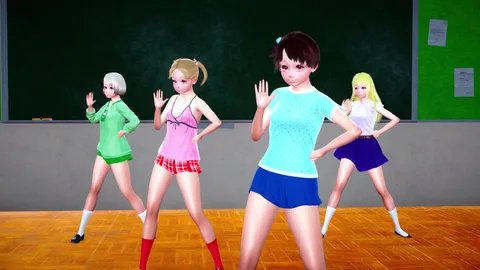 苺ましまろOPダンス！（パンチラ）