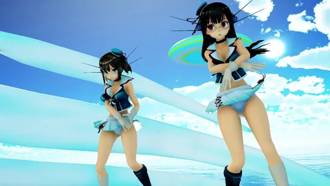 ワカメちゃん化鳥海＆摩耶でARROW