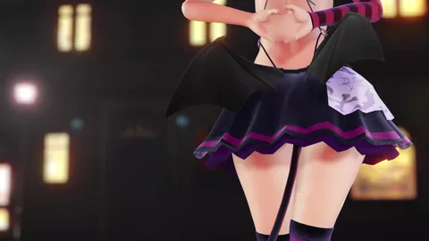 【Ray-MMD】つみ式ミクさんでHappy Halloween【R18 MMD】