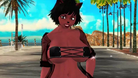 [MMD Furry] Chloe - Blue Flame