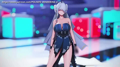 【MMD ゼンレスゾーンゼロ-ZZZ】《Velina Airgid (ヴェリナ・エガード)》~《Helicopter - CLC》