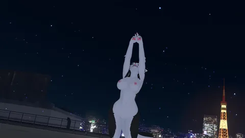 VRChat Furry MMD - Last Night, Good Night【R18】