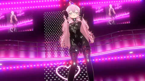 [MMD World] 貧乳改変ボンテージ衣装でCaptive Girl Dance [VRChat Avatar Dance]
