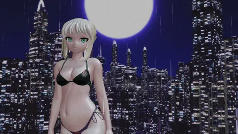 gray pregnant model) fate mmd r17 mister