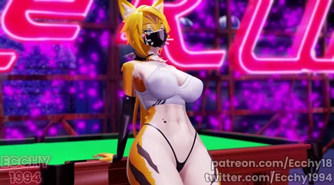 【MMD Shorts】 Zenless Zone Zero [Thicc] Pulchra - UwU Funk [Ecchy Version]