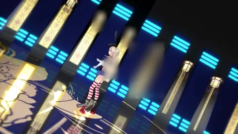 【MMD】島風とエロダンスでNinja Re Bang Bang(GUMI)【R-18】