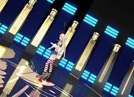 【MMD】島風とエロダンスでNinja Re Bang Bang(GUMI)【R-18】