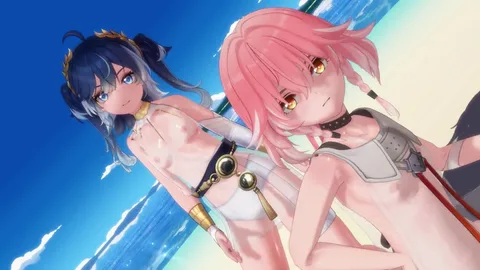 鳴潮/MMD ユーノと長離の涼しげKiLLER LADY