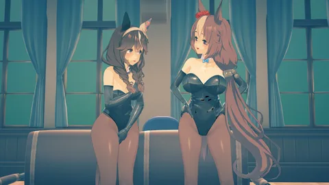 Umamusume-也文攝輝&機伶金花