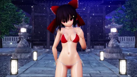 【東方MMD】夏恋花火 / 博麗霊夢