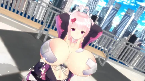 【九十九桃華】おっぱい🥛🥛🥛吹っ切れた🥵 膨乳+射乳改修ver.