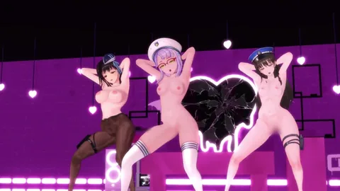 NIKKE/MMD  ディーゼル・ネオン・マリアン＆GENTLEMAN