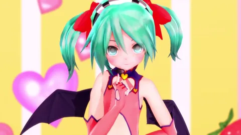 【MMD】アイロニック/ironic「小悪魔なあぴミク」