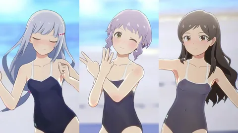 【スタマスMOD】瑞希、紬、志保で『ダンス・ダンス・ダンス』