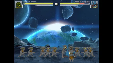 Lucario x Goblin Party MUGEN