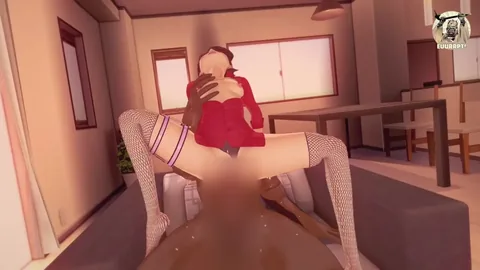 Sarada Uchiha (Nurse Uniform) BBC Cowgirl (Tusken77)