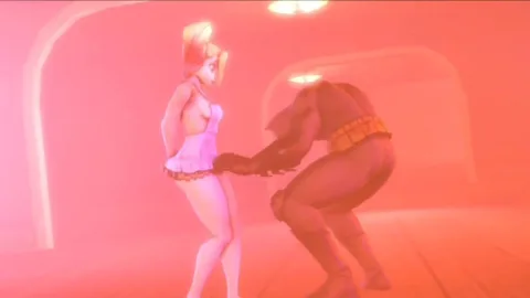 Harley Quinn destroys Batman